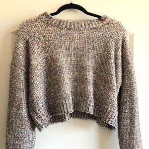 Cropped sweater